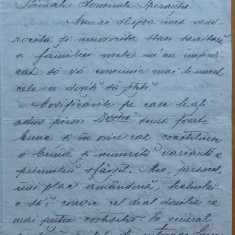 Scrisoare Paul Gusty catre Theodor Sperantia , regizor la Teatrul National ,1915