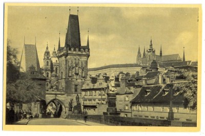 AD 784 C. P. VECHE - PRAGA -PRAHA -CEHIA -CEHOSLOVACIA foto