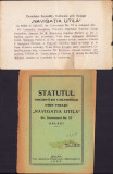 HST C1136 Statutul Societății culturale prin voiaje Navigația Utilă 1925