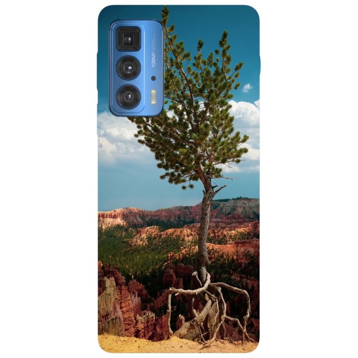 Husa compatibila cu Motorola G20 model Green Leafed Tree, Silicon, TPU, Viceversa