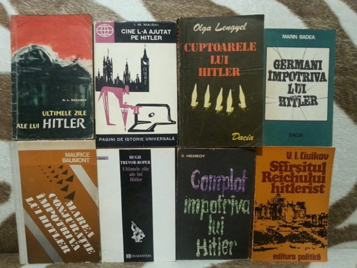 HITLER CARTI DESPRE (8 VOL)