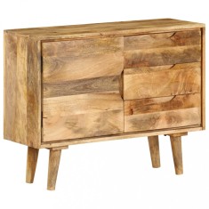 Dulap, 90x30x69 cm, lemn masiv de mango