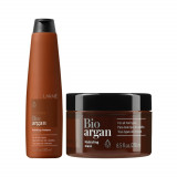 Set pentru par uscat si imbatranit, Lakme K.Therapy Bio Argan