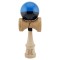 Kendama Profesionala X Lemn 18 cm Super Sticky Big Cups negru albastru