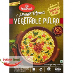 Haldiram's Ready To Eat Veg Pulao (Mancare de Orez cu Legume Mediu) 200g