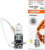 Bec auto OSRAM H3, 12V, 55W, Halogen, soclu PK22s