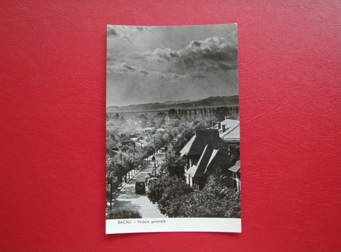 CARTE POSTALA - RPR - BACAU - VEDERE GENERALA