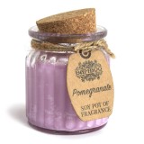 Lumanare Marturie Rodie, Ceara Soia, Evenimente: Nunta, Botez, Cadou Invitati, Parfum Fin, Borcan Reutilizabil, 20h Ardere