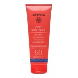 Cumpara ieftin Lotiune protectie solara corp si ten SPF50 Bee Sun Safe, 200 ml, Apivita