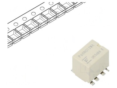 Releu Electromagnetic SPDT 12VDC 25A SMT foto