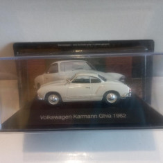 Macheta Volkswagen Karmann Ghia - 1962 1:43 Deagostini Volkswagen