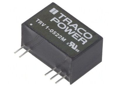 Convertor DC/DC 1W 5V la 12V/-12V TRV 1-0522M foto
