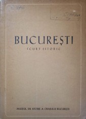 BUCURESTI. SCURT ISTORIC-FLORIAN GEORGESCU-312483