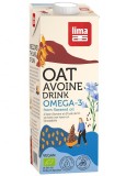 Bautura Vegetala de Ovaz cu Omega 3 Bio 1 Litru Lima