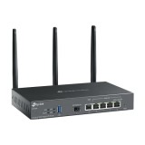 Router VPN, Wi-Fi 6, AX3000, 1 x SFP Gigabit, 5 x RJ45 Gigabit, 1 x USB - TP-Link Omada ER706W SafetyGuard Surveillance