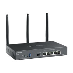 Router VPN, Wi-Fi 6, AX3000, 1 x SFP Gigabit, 5 x RJ45 Gigabit, 1 x USB - TP-Link Omada ER706W SafetyGuard Surveillance foto