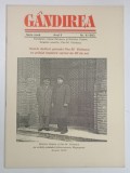 GANDIREA , REVISTA , SERIA NOUA , ANUL II , NUMARUL 4 de MIHAI MARINICA , 1993