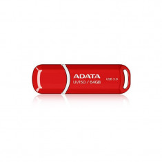 Memorie USB ADATA DashDrive Value UV150 64GB USB 3.0 Red foto