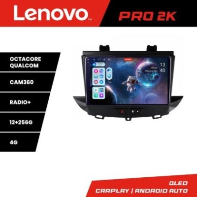 Navigatie Opel Grandland X Crossland X 2016-2020 Lenovo Qled 2K Octa Core 12+256 360 DSP ADAS carplay android auto radio internet Kit-+PRO-2K-9-12+256 foto