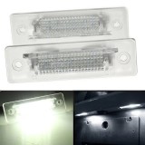 Set Lampi LED Numar Inmatriculare Porsche 911 Carrera 964 993 996 GT2 GT3 Boxster 986 6000K Alb Pur Plug&amp;Play Fara Eroare