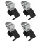 Cleme prindere kit pentru bare Snap 4buc - K-1 Garage AutoRide