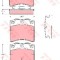 Set placute frana,frana disc VW TRANSPORTER IV bus (70XB, 70XC, 7DB, 7DW, 7DK) (1990 - 2003) TRW GDB1368