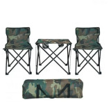Cumpara ieftin Set masa si scaune pliabile pentru camping, picnic sau plaja