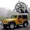 Sticker autoadeziv pentru vehicule Off Road, model &quot;Kompass&quot;, dimensiune 44 x 55 cm, culoare Neagra