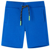 Pantaloni pentru copii cu șnur, albastru, 104, vidaXL