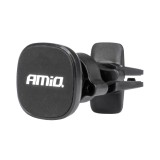 Suport auto magnetic pentru telefon AMiO, grila ventilatie, 360&deg;, MagSafe