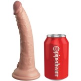 King Cock-Elite Dildo Realistic Vibrator cu Telecomandă