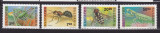 BULGARIA 1992 INSECTE SERIE MNH, Nestampilat