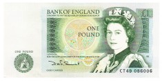 Marea Britanie 1 Pound 1981-84 P-377b Seria 086006 foto
