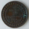 Moneda Tunisia - 5 Centimes 1914 - A, Africa