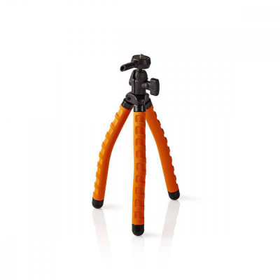 Trepied mini flexibil 27.5cm maxim portocaliu Nedis foto