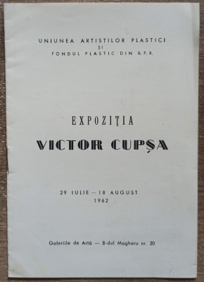 Expozitia Victor Cupsa 1962 foto