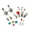 Kit becuri si sigurante 19buc 12V - halogen 2xH4 P43 Garage AutoRide