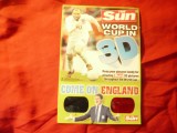 Supliment Ochelari carton 3D pt revista Sportiva Romania de la The Sun England