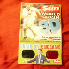 Supliment Ochelari carton 3D pt revista Sportiva Romania de la The Sun England