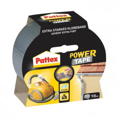 Banda adeziva ultra-rezistenta - culoare argint, 10m - Pattex Power Tape