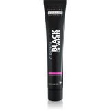 Curaprox Black is White pastă de dinți pentru albire cu cărbune activ și hidroxiapatită aroma Fresh Lime-Mint 90 ml