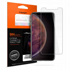 Folie de protectie Spigen Glas.TR Slim pentru Apple iPhone 11/XR Transparent