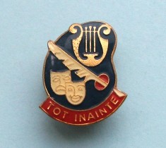 Insigna Pionieri - &amp;quot; TOT INAINTE &amp;quot; foto