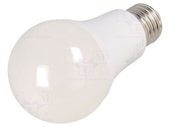 Bec LED E27 9W Alb Cald 3000K