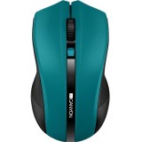 Wireless optical&nbsp;mouse 4 buttons, DPI 800/1200/1600, green, CANYON