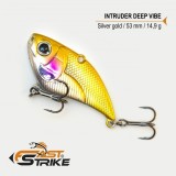 Cicada Fast Strike Intruder Deep Vib, Silver Gold 005, 5.3cm, 14.9g