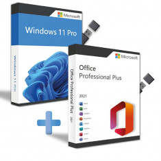 Stick-uri noi bootabile Windows 11 Pro + Office 2021, licenta originala RETAIL foto