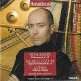 Robert Schumann, Felix Mendelssohn-Bartholdy, Chick Corea, Maurizio Zanini - Schumann, Mendelssohn, Corea, CD