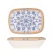 Rinart Placa de service - Tiara - Por&Aring;&pound;elan - 14x10 cm - set de 2