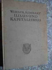 Luxus Und Kapitalismus - Werner Sombart ,534663 foto